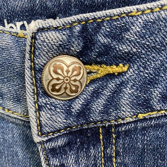 Lane Bryant Distressed Crop Jeans - Picture 6 of 8